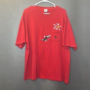 Warner Bros - tweety + Sylvester bowling red tee ❤️